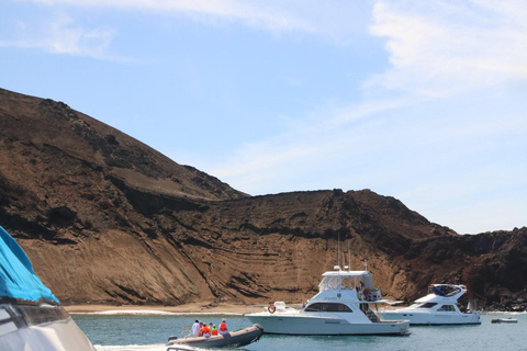 Bartolomé Island: Premium Yacht Experience with Hike and Snorkel