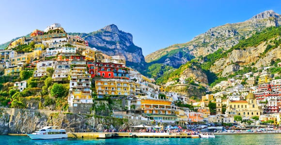 Von Rom aus: Tagestour Positano, Amalfiküste und Sorrent