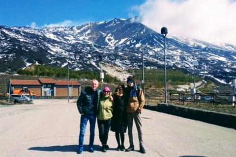 Au départ de Taormine : Excursion d'une demi-journée à l'Etna