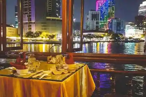 HCM: Night Experience Dinner Cruise on Saigon River