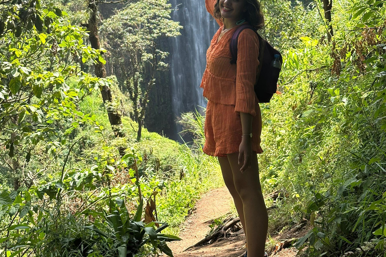 Moshi/Arusha: Chemka Hot Springs Materuni Waterfall Day tour 2 in 1 : Materuni & Chemka tour from Moshi