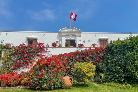 Lima: Huaca Pucllana, Larco Museum, and Barranco Tour