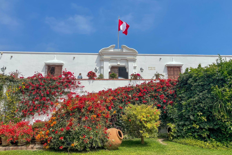 Lima: Huaca Pucllana, Larco Museum, and Barranco Tour