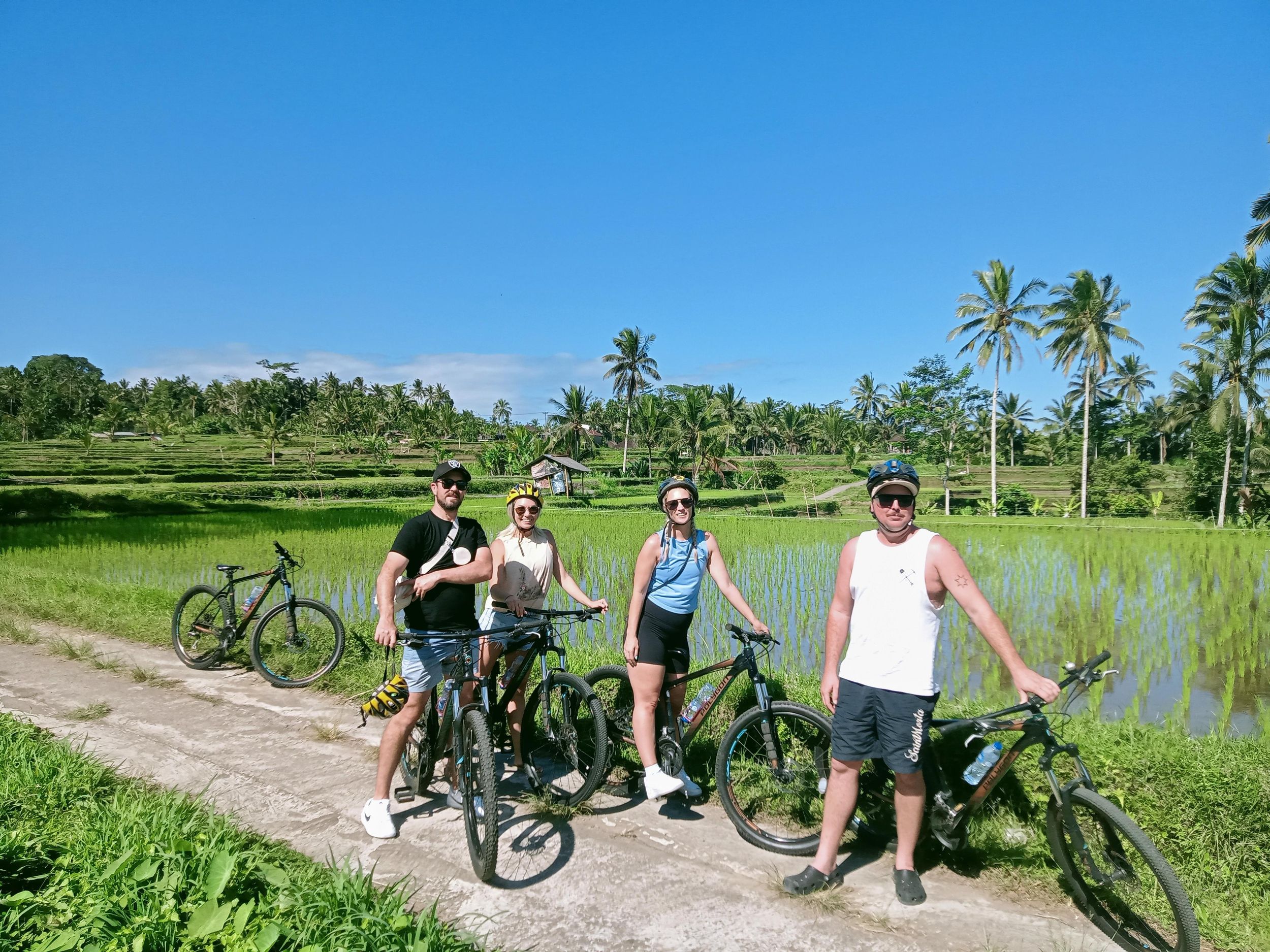 Bali: Radtour bergab mit Vulkan, Reisfeldern und Mahlzeiten