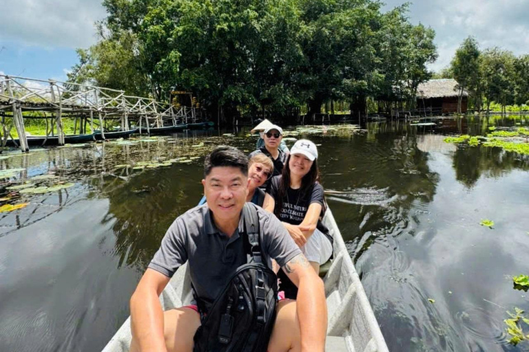 Desde Ciudad Ho Chi Minh: Excursión Ecológica de un Día al Pueblo Flotante de Tan Lap