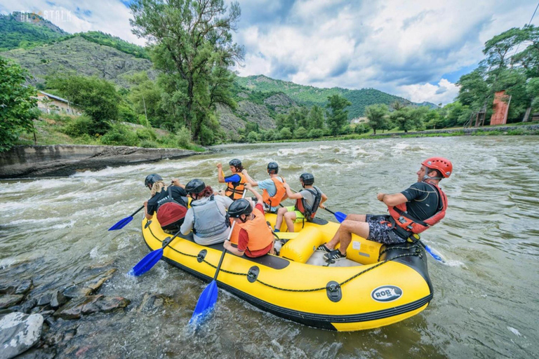 Tbilisi to Gudauri Tour with Rafting Horseback & Paragliding