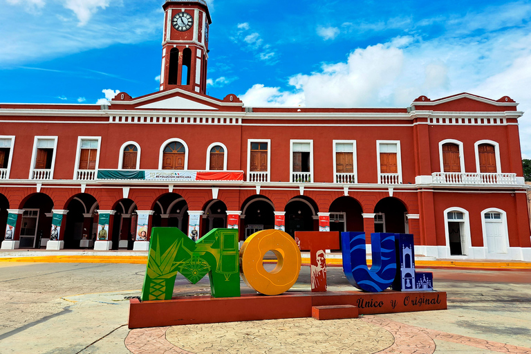 Motul, Hacienda, Xcambo, Pink Salt Mine & Progreso Day Trip