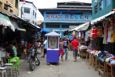 Descubre Iquitos: Tour de la ciudad y el Mercado de Belén