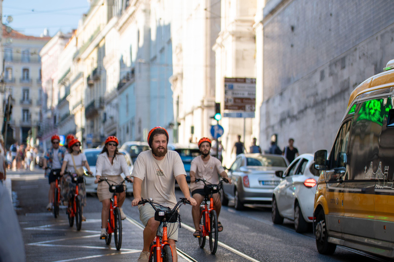 Lisbon: Guided Bike or E-Bike Tour with Viewpoints Private E-Bike Tour