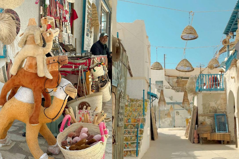 Djerba island: Pottery, jews Synagogue & Djerbahood Graffiti