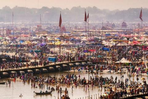 From Varanasi: 4 Days Varanasi - Prayagraj Kumbh Mela Tour Transport Only