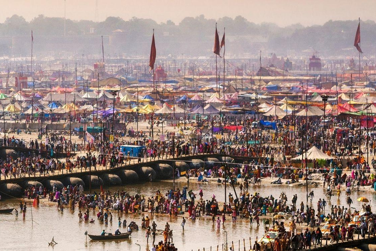 Vanuit Varanasi: 4 Dagen Varanasi - Prayagraj Kumbh Mela TourAlleen transport