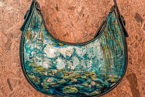 Pintura de bolsas de 2 horas - tinta para couro