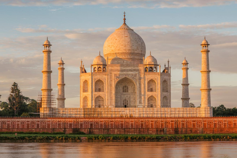 Agra: Taj Mahal Sunrise & Ethical Elephant Conservation Tour Guide Only