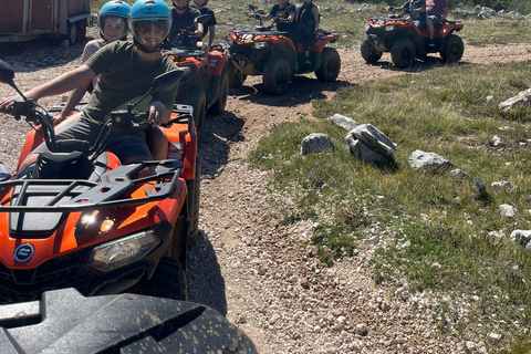 Da Spalato: Tour Safari ATV QuadOpzione doppio pilota