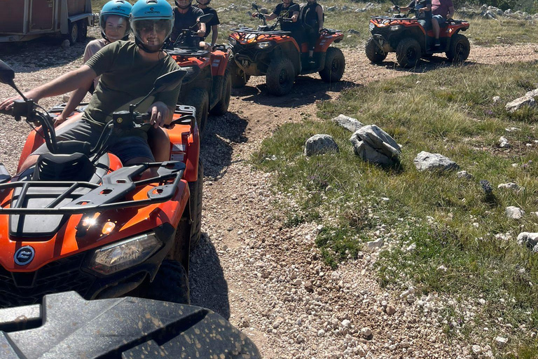 Från Split: Safari ATV Quad TourAlternativ för dubbla åkare