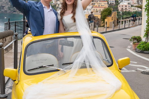 Positano : séance photo &#039;Trash the dress&#039; professionnelle