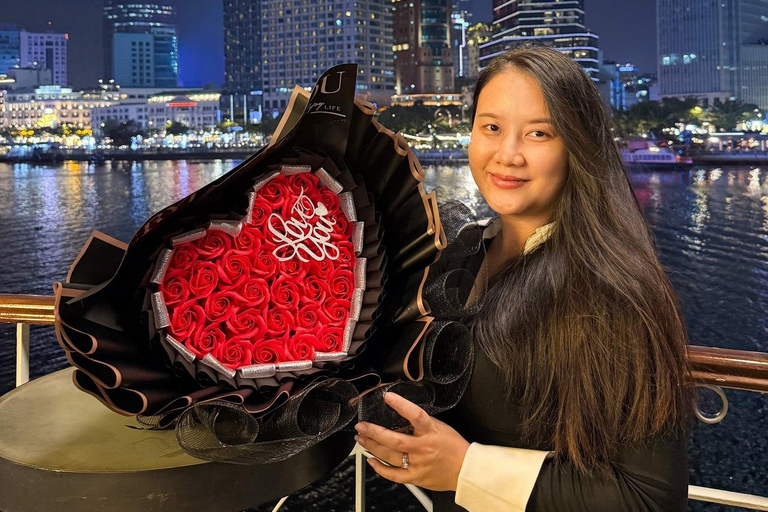 Ho Chi Minh City: Ben Thanh Princess Luxury Dining Cruise Dinner Cruise Ticket (No Transfer)