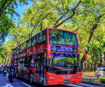 Taipei: Autobús turístico Hop-On Hop-Off con audioguía