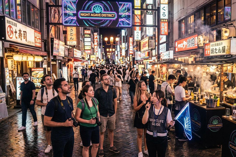 Nagoya: Guided Nightclub Tour with Local Guide