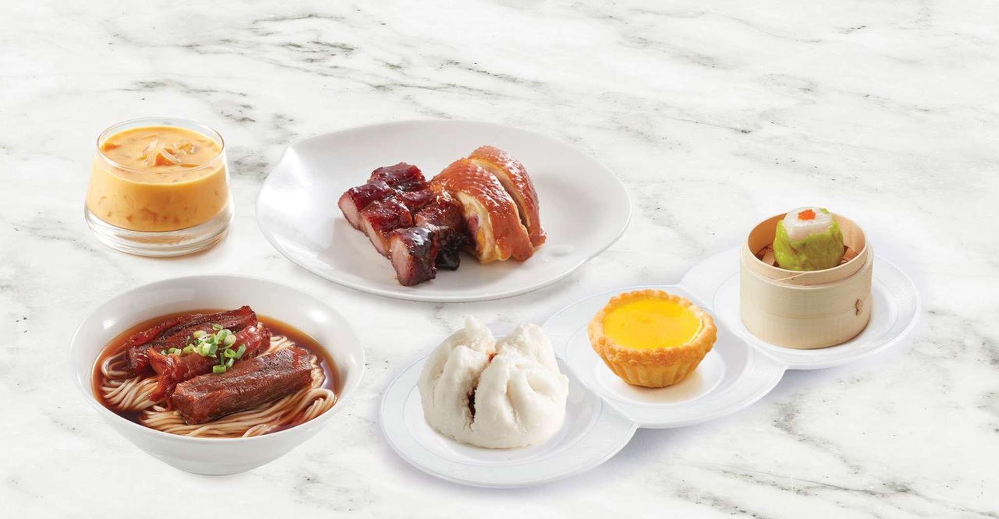 Hong Kong Disneyland: Plaza Inn Dim Sum & Barbecued Set