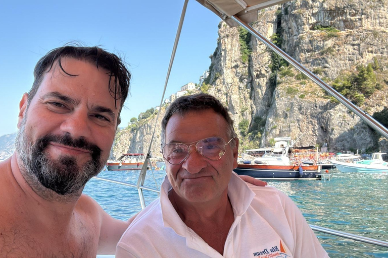 Private boat tour from Positano to Capri