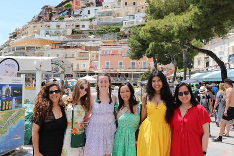 Depuis Rome : Excursion d'une journée à Amalfi et au parc archéologique de Pompéi