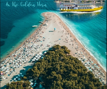 Von Omiš: Bootsausflug nach Bol und zum Goldenen Horn mit Mittagessen