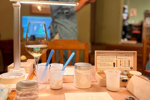 Frankfurt | Gold-textured art on canvas, framed with wine & music Frankfurt | Structural Art with Gold on Canvas, framed with Wine & Music