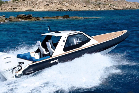 Mykonos to Paros & Antiparos by Ronin 35', transfer included