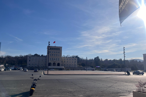 Tirana: Walking Tour with Air Albania Stadium VIP Sky Box