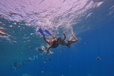 Hurghada: Orange Bay Island with breakfast, lunch & watersports Parasailing and Orange Bay with breakfast, lunch and watersports