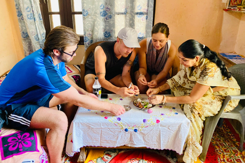 Royal Rajasthani Thali & Family Cooking Class in Udaipur