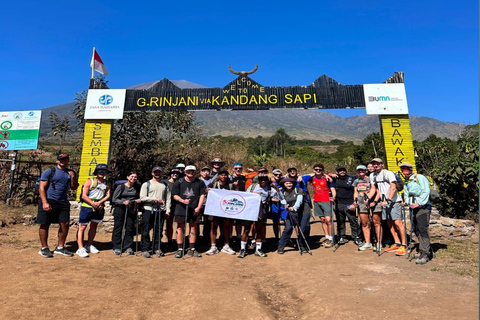 sembalun: 3-Day Mount Rinjani Trek with Lake & Hot Spring private trip 3-Day Mount Rinjani Trek with Lake & Hot Spring