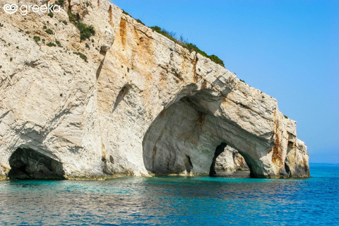 Zakynthos: Schipbreukstrand en Blauwe Grotten Rondvaart