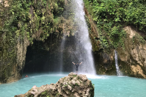 Osservazione degli squali di Oslob, cascate di Inambakan e corsa delle sardine