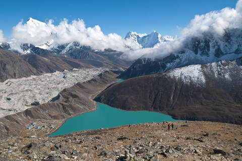 Everest Base Camp & Gokyo Lake Helicopter Flight landing Gokyo Lake Helicopter Flight Tour with Breakfast