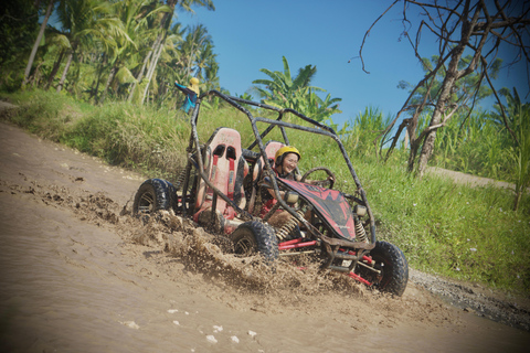Bali: Blue Lagoon Snorkeling, Zipline, and UTV Buggy Tour Single Buggy, Zipline and Snorkeling with Transfer