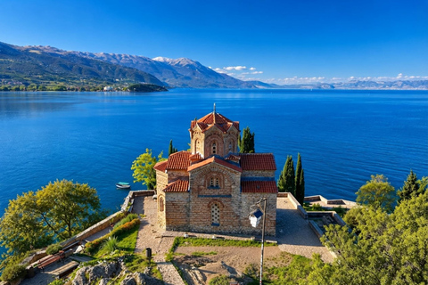 From Tirana: Ohrid Old Town, Castle & Fishing Full Day Tour