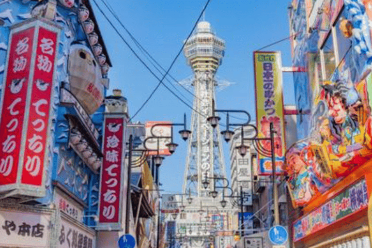 大阪：道顿堀夜间活动和全景之旅大阪：道顿堀夜间活动和全景游