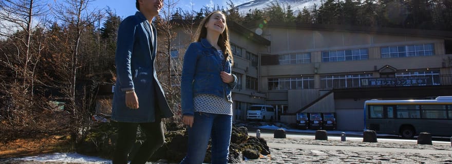 Bus à sens unique : Takayama→Kawaguchiko via Mt. Fuji 5th Station