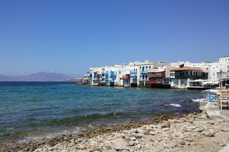 Mykonos: Elia Beach and Mykonos Town Trip