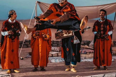 مراكش: ساعة واحدة في صحراء أغافاي مع عرض عشاء