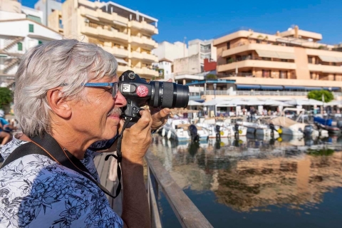 Photo workshop in the port of Porto Cristo photo workshop evening session