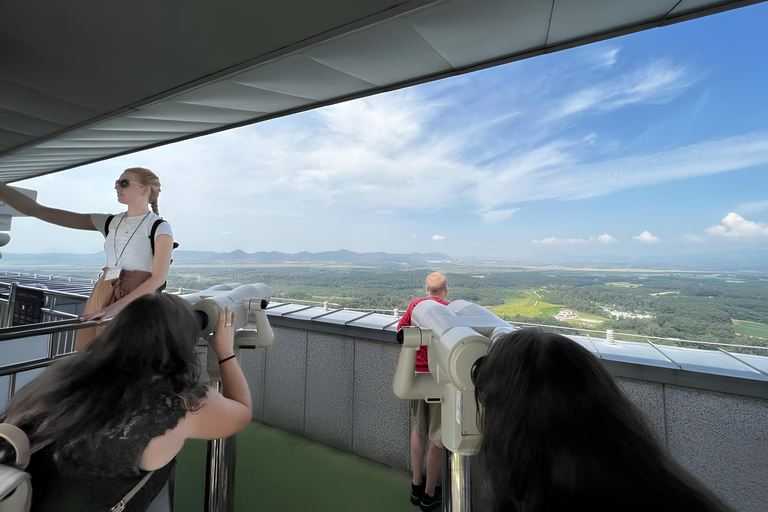 Seoul to DMZ: Waterfall, Hanok Village and Suspension Bridge Basic DMZ Tour (Myeongdong)