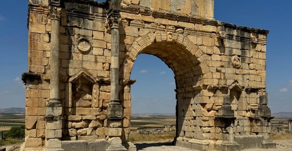 From Fez: Meknes, Volubilis and Moulay Idriss with Guide