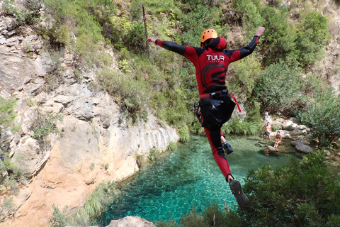 Granada & Malaga: Río Verde Canyon, Turquoise Water Jumps Private Tour