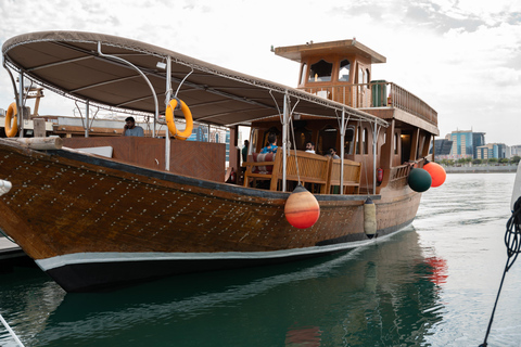 Doha: Traditional Dhow ride with Live BBQ Buffet Dinner Dhow Ride with Live BBQ Buffet dinner incl. Pick & drop