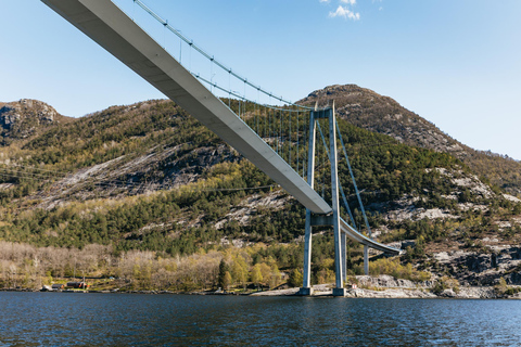 Desde Stavanger: Tour en barco semirrígido por el fiordo de Lysefjord