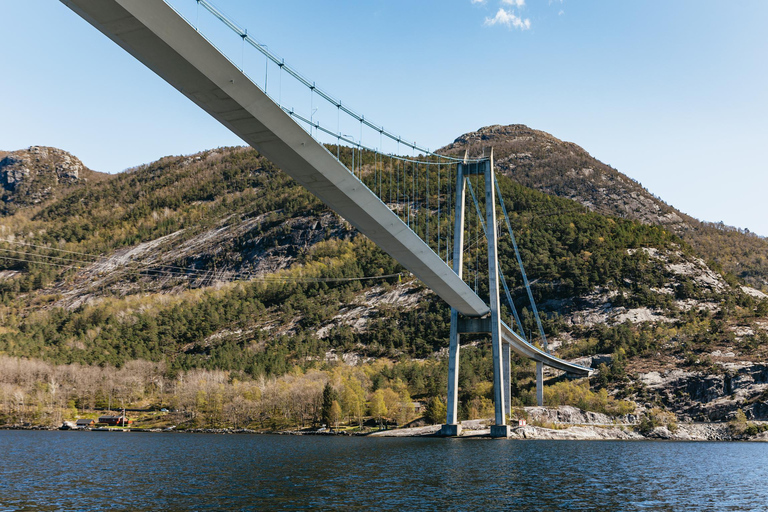 Au départ de Stavanger : Tour touristique en bateau pneumatique dans le Lysefjord